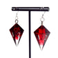 Crystal D4 Earrings - Persephone's Fury