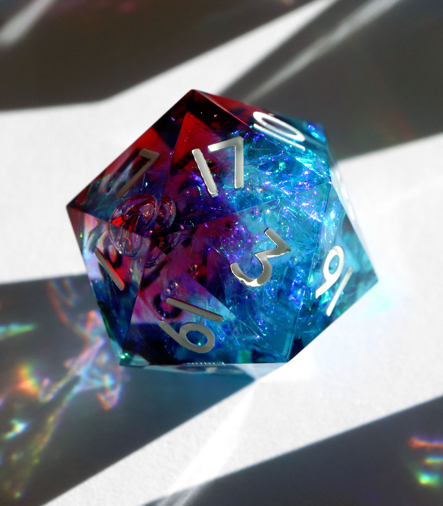 Bleeding Sapphires - Single D20
