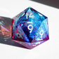 Bleeding Sapphires - Single D20