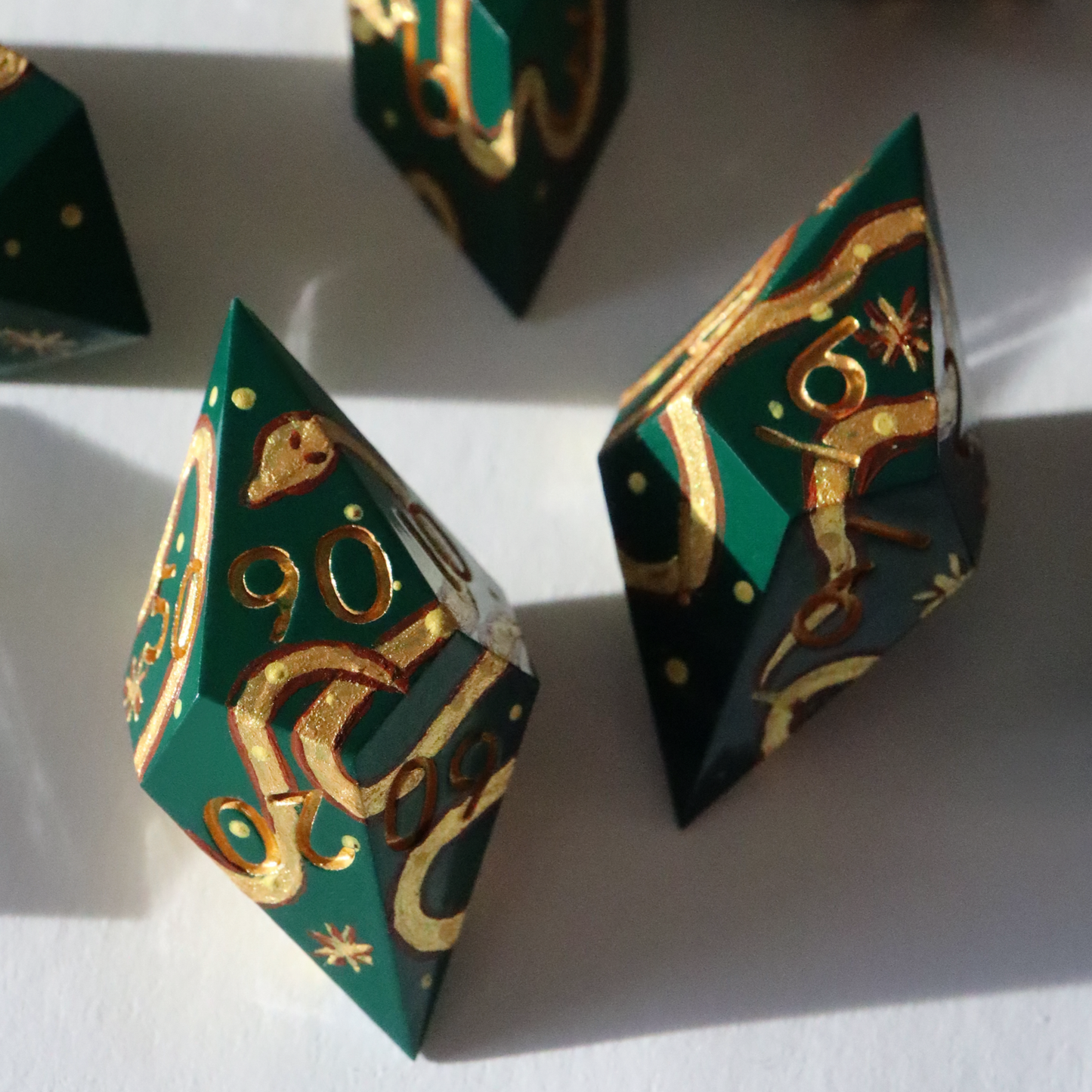 Divine Serpent 8 pc Crystal Set