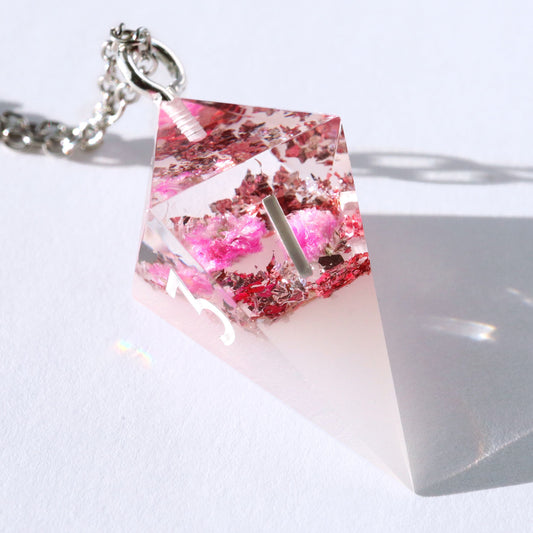 Crystal D4 Necklace - Pale Primavera