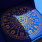 Astrology Circle Navy Dice Tray